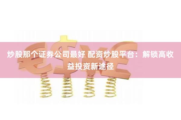 炒股那个证券公司最好 配资炒股平台：解锁高收益投资新途径