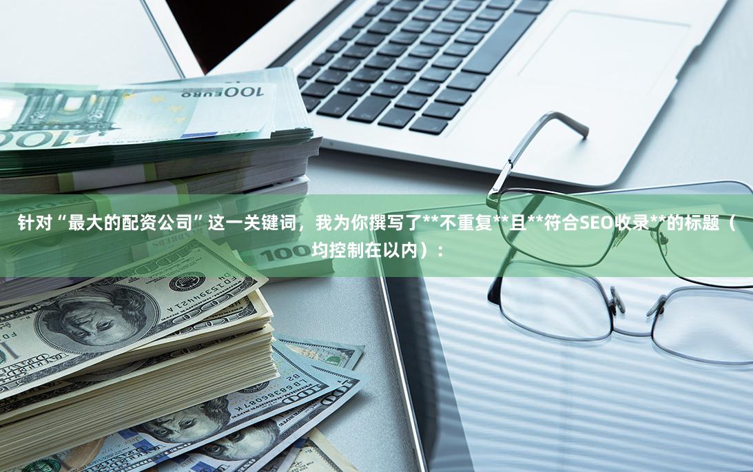 针对“最大的配资公司”这一关键词，我为你撰写了**不重复**且**符合SEO收录**的标题（均控制在以内）：
